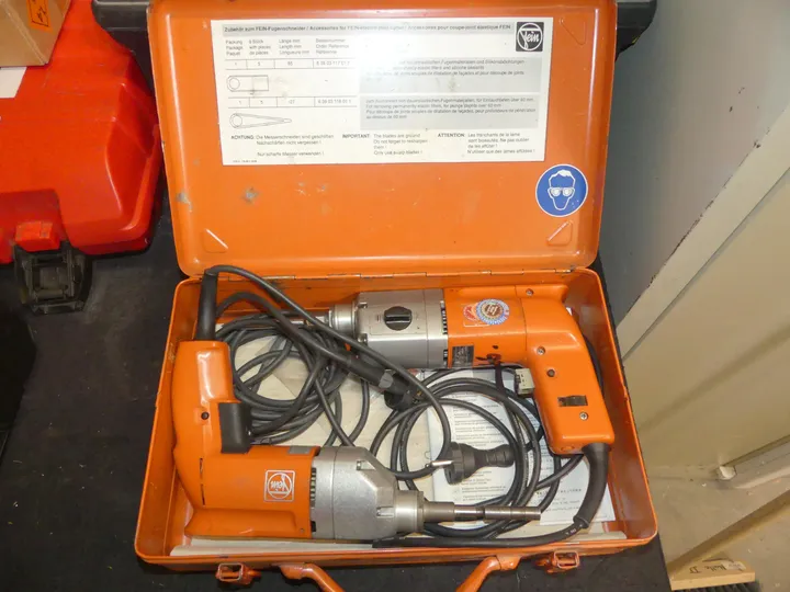 2x FEIN Schrauber Modelle: ASse636, Dsse 637